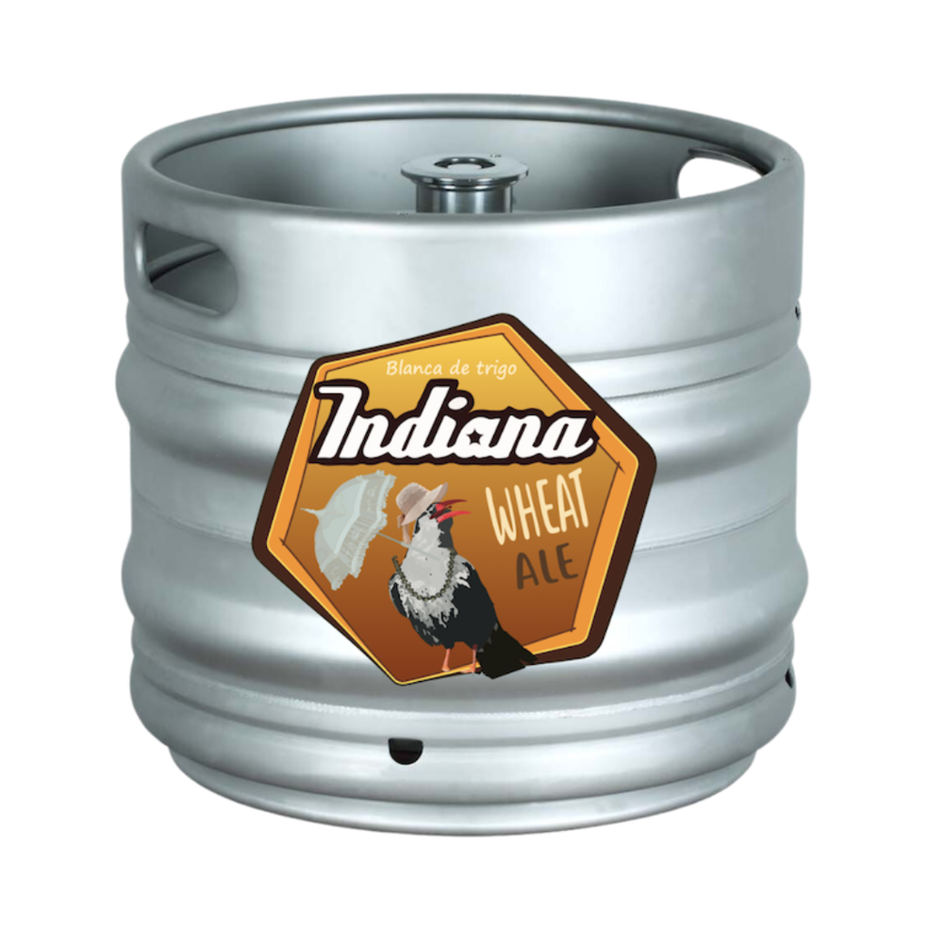Cerveza Indiana barril 30l incl. envase
