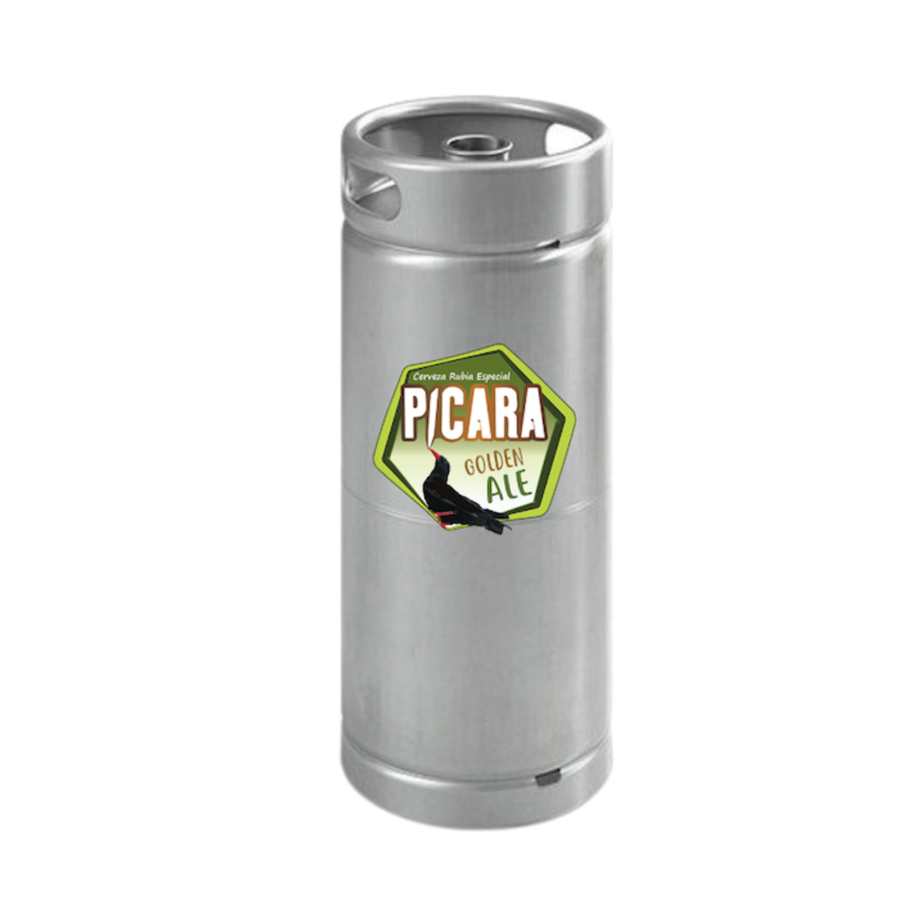 Cerveza Pícara barril 20l incl. envase