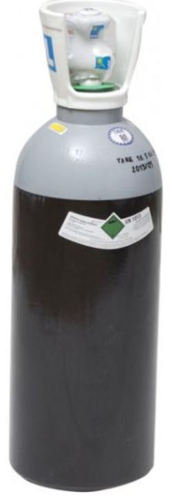 Gas CO2 botella incl. envase