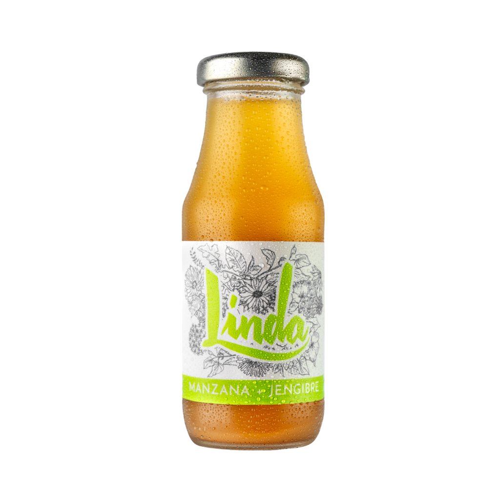 Zumo Linda manzana-jengibre (12x20cl)
