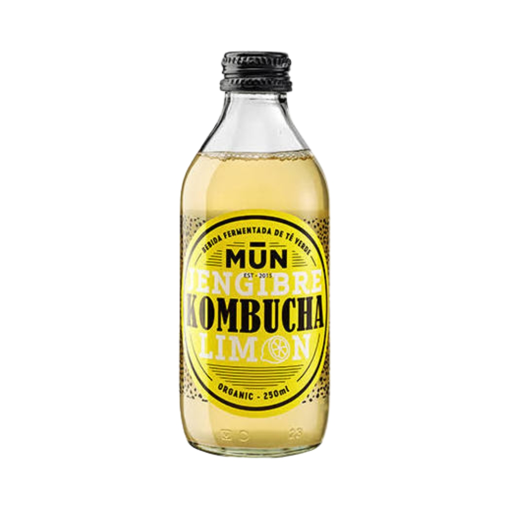 Kombucha BIO MUN Casual Limón-Jengibre 9x25cl