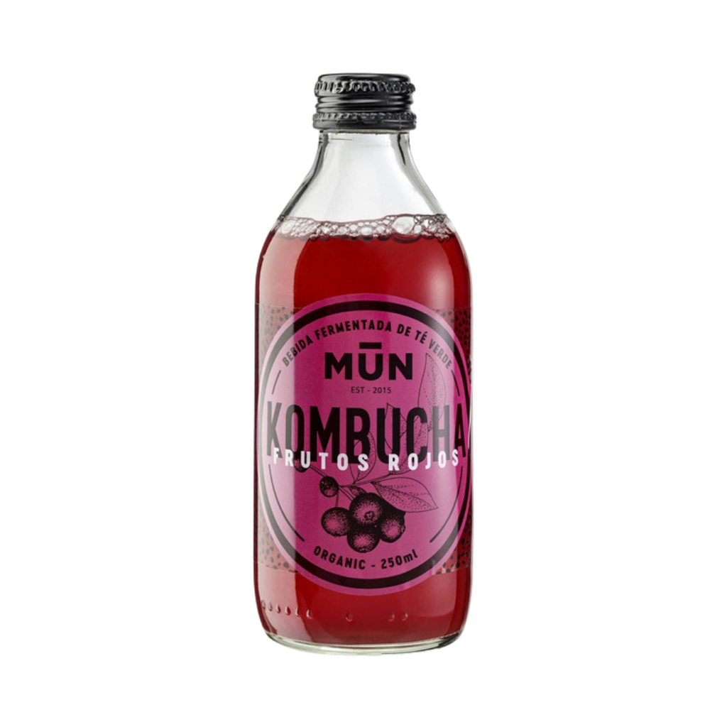 Kombucha BIO MUN Casual Frutos Rojos 9x25cl